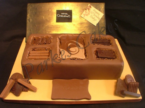 hotel chocolat birthday cake
